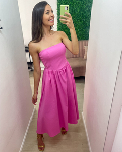 VESTIDO VALENTINA - ROSA - comprar online