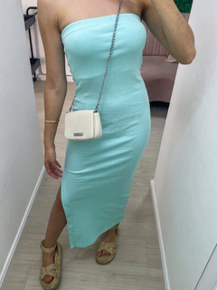 VESTIDO AVA - VERDE ÁGUA - comprar online