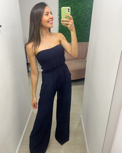 MACACÃO FERNANDA - AZUL MARINHO - comprar online
