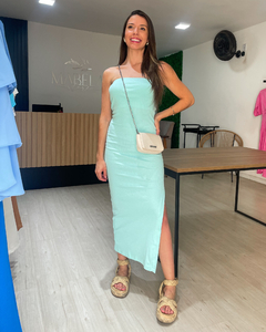 Imagem do VESTIDO AVA - VERDE ÁGUA
