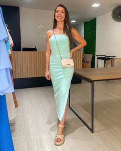 VESTIDO AVA - VERDE ÁGUA