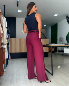 CALÇA JAQUE - VINHO - Mabela Store - Roupas Femininas 