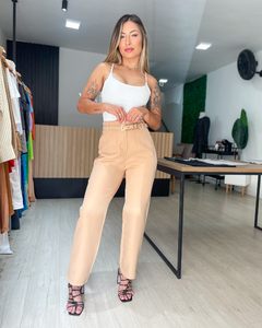 CALÇA LUIZA - NUDE - Mabela Store - Roupas Femininas 