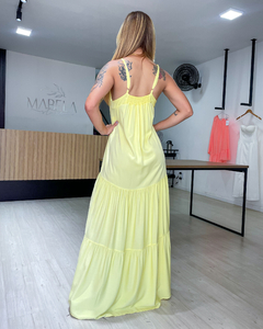 Imagem do VESTIDO ALANA - AMARELO