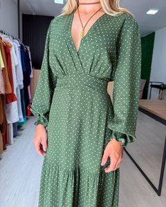 VESTIDO ANA - VERDE - loja online