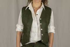 Colete - Roupas femininas de linho | Loja Jane Oliveira