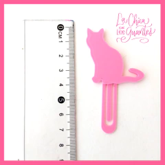 Marca página de Gatito Rosado (7 cm de largo)
