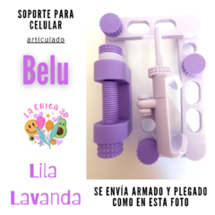 (A PEDIDO) SOPORTE DE CELULAR ARTICULADO "BELU" (AGARRE mesa de 5 cm). CÓDIGO BELU01 - Tiempo de preparación: hasta 10 días hábiles (COLOR A ELECCIÓN) en internet