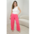 Calça Pantalona Celeste I Rosa - comprar online
