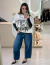 T-shirt Oversized Happines