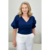 Blusa Fiorella I Azul Marinho
