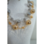 Colar Esfera | Dourada & Prata