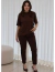 T-shirt 100% algodão | Brown