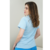 T-shirt Priscila 100% Algodão I Baby Blue na internet