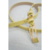 Cinto 100% couro Fivela Retangular | Amarelo - comprar online