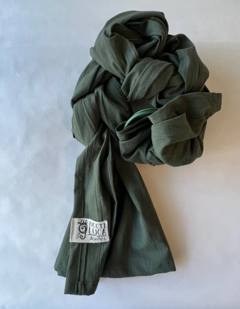 Bandolera de anillas Musgo