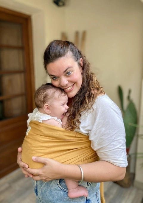 Fular Semielástico Citrino