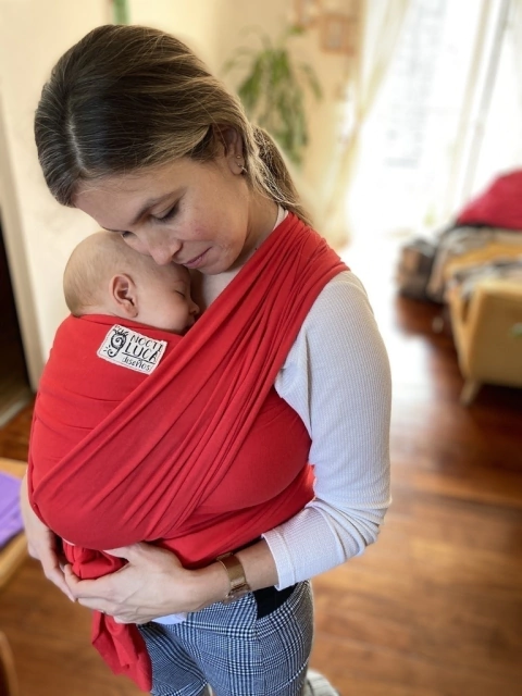 Fular Semielástico Granate