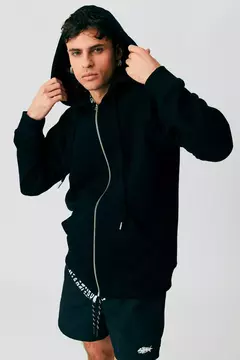 Campera Canguro Kenji Negro