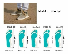 Imagen de Zapa Bota Rocas Himalaya 6F Flores