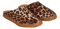 Slipper Chimmy Masai Leopardo - MIZAH