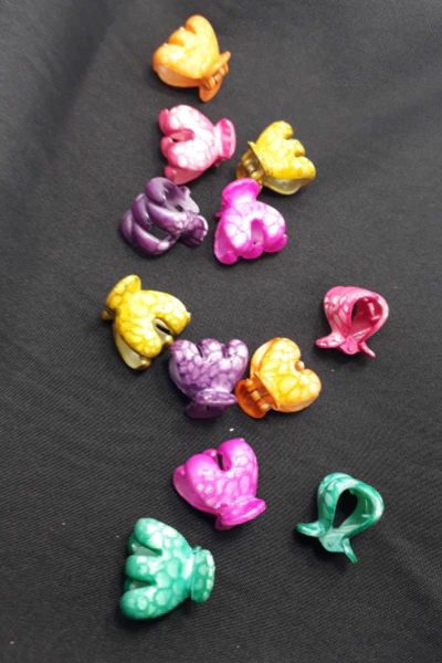 Broche puñito chico marmolado x12 - comprar online