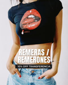 Banner de la categoría REMERAS / REMERONES