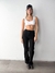 WIDE LEG LONDON ULTRA BLACK ELASTIZADO - comprar online