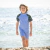 Imagen de SHORT UV50 - Azul Profundo Liso