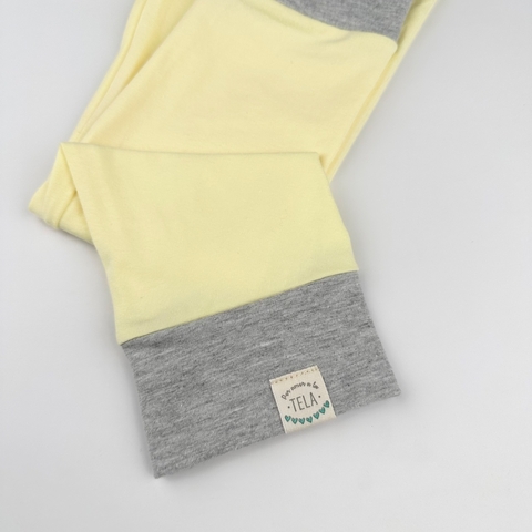 PIJAMA LARGO 2 Piezas - Amarillo patito