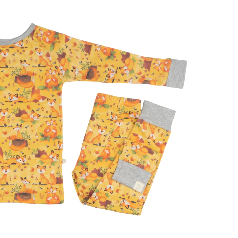 PIJAMA LARGO 2 Piezas - Zorrito Colorado - comprar online