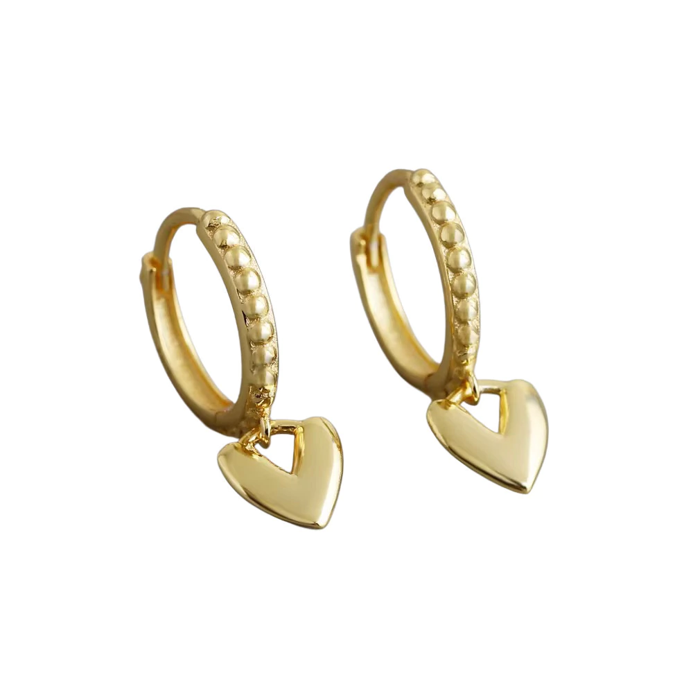 Argolla Cuore Smooth Gold (Unidad)