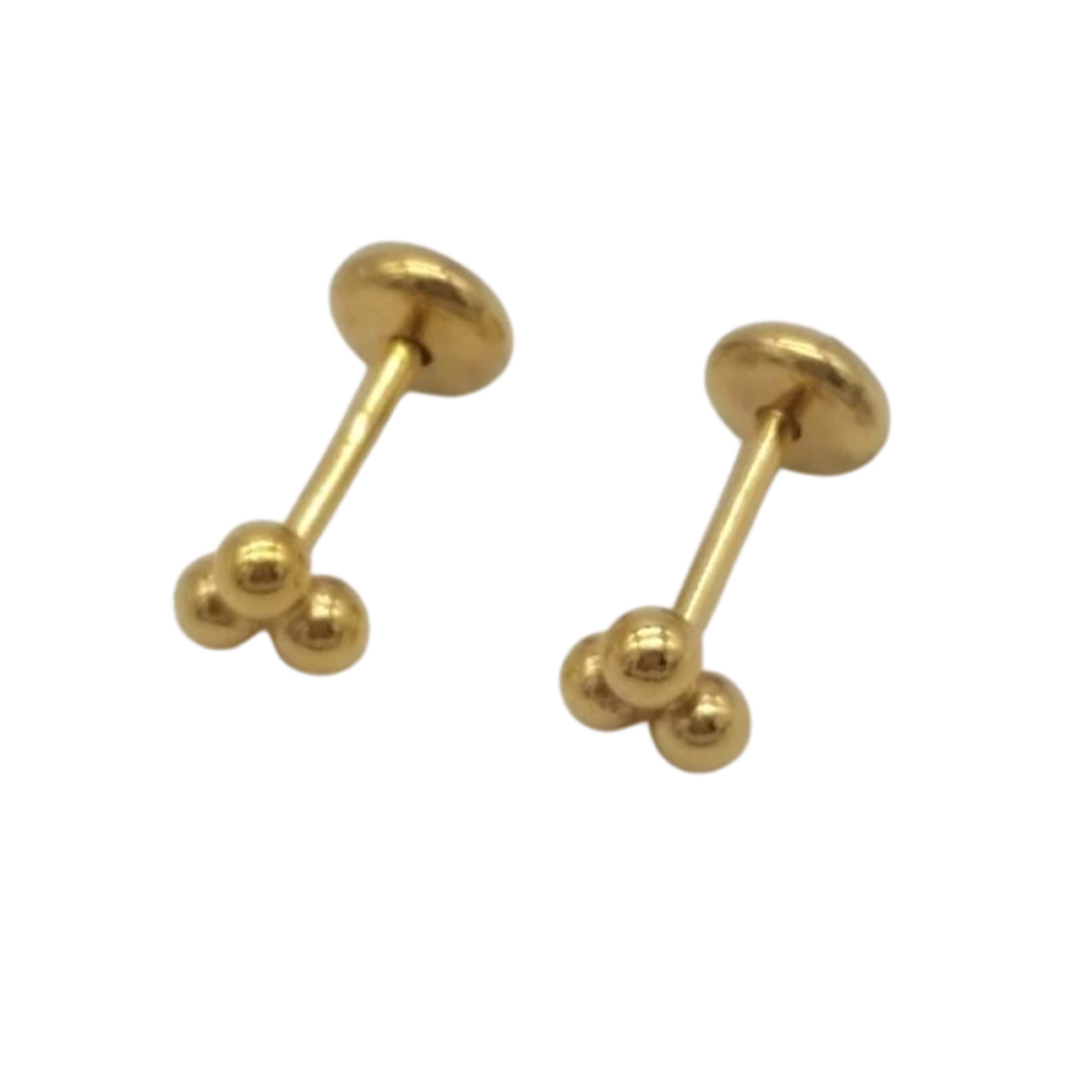Abridores Baby Balls Gold (Par)