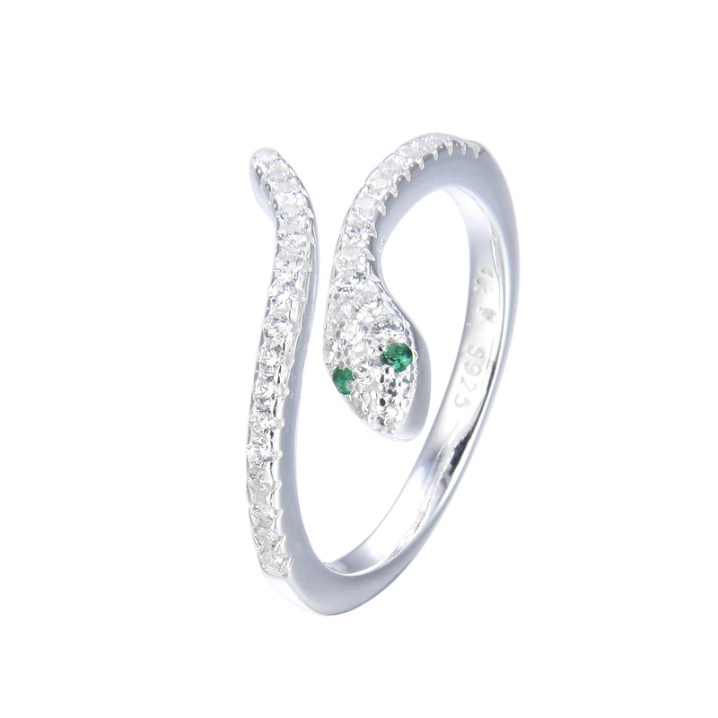 Anillo Glowy Snake Regulable