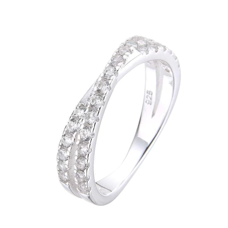 Anillo Shiny Crossed