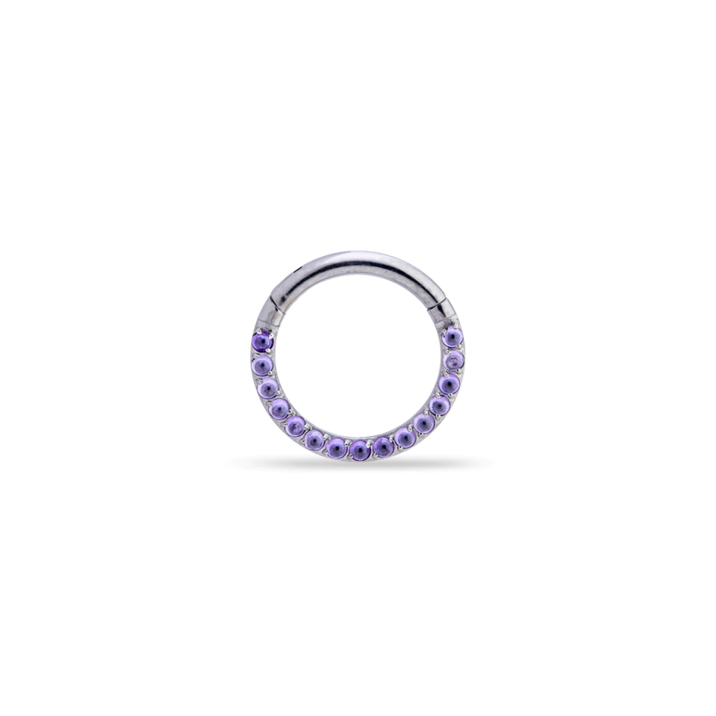 Argolla Clicker Capri Amatista (Unidad)