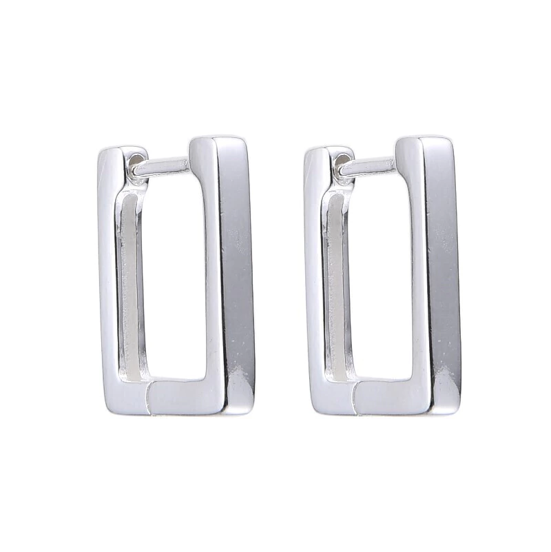 Argollas Maxi Fini Square (Par)