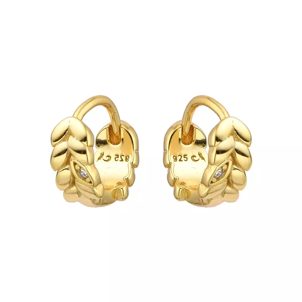 Argolla Baby Leaves Gold (Unidad)