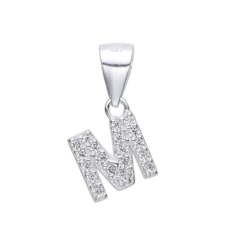 Dije inicial micropave LETRA M