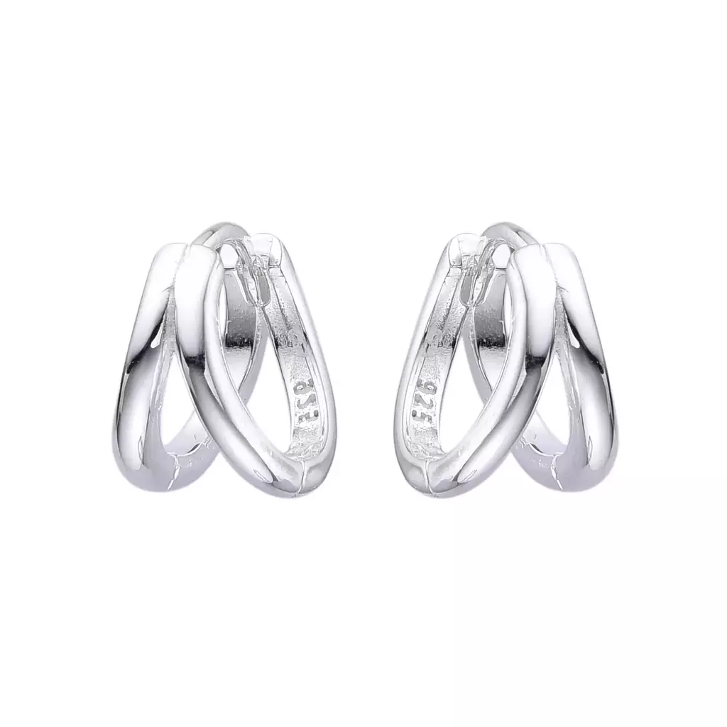 Argollas Doble Cubanas (Par)