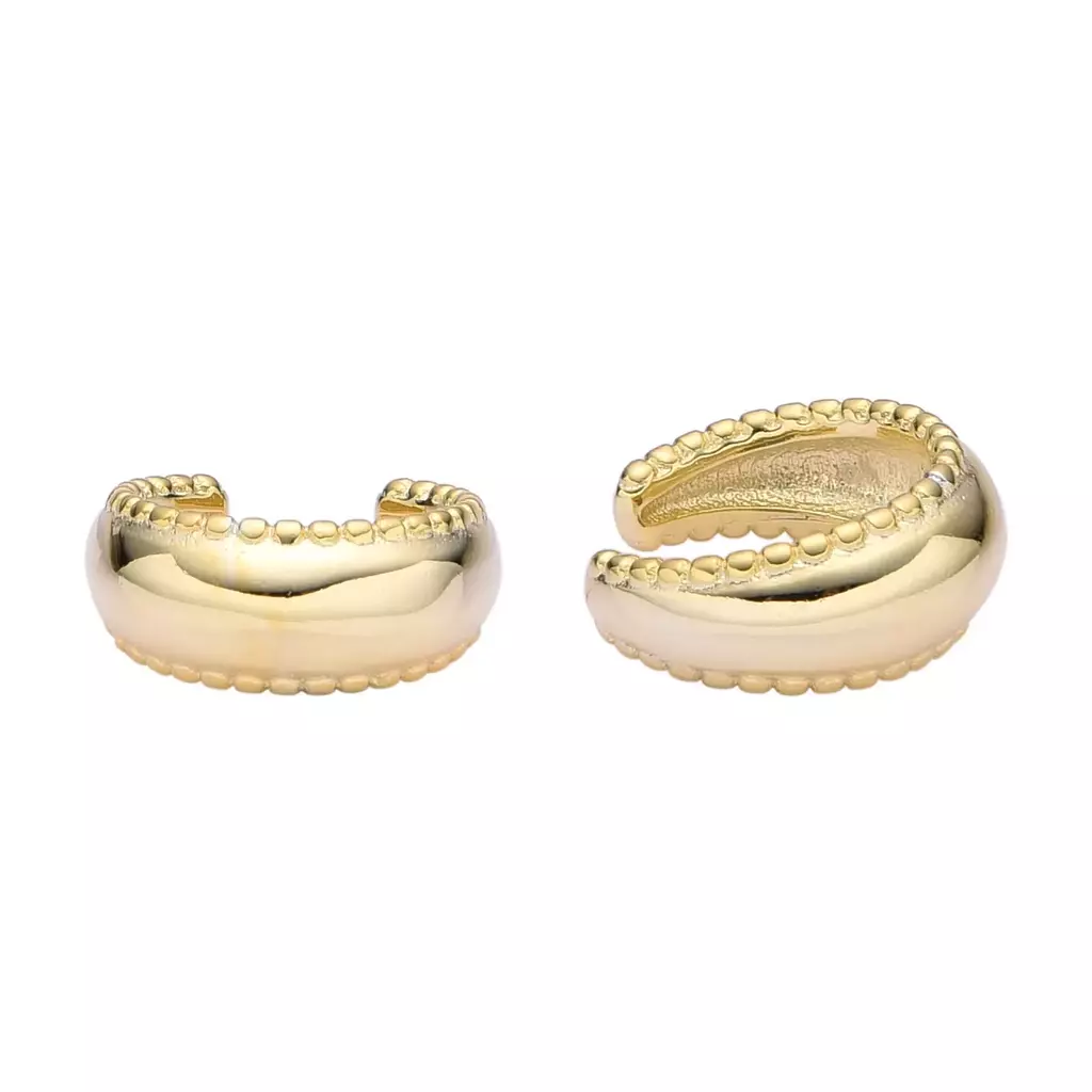 Earcuff Basic Braid Gold (Unidad)