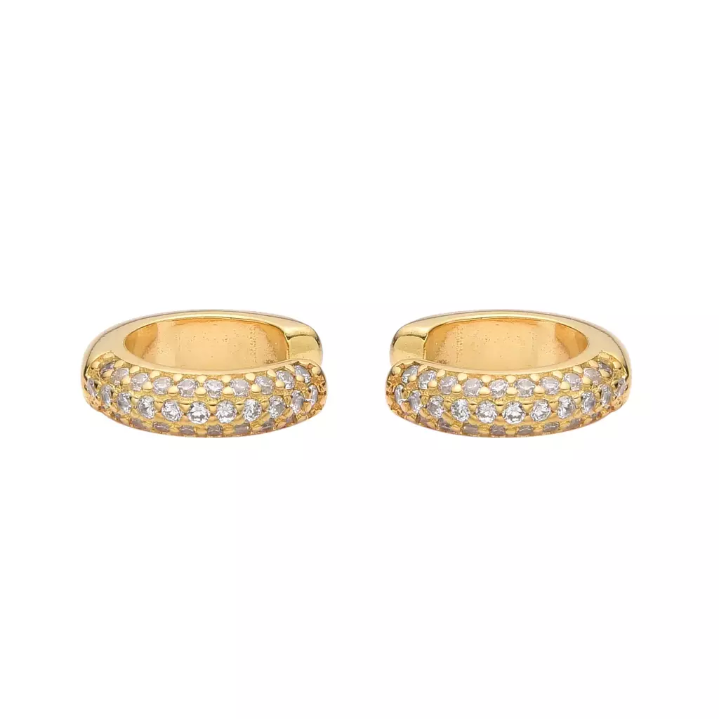 Earcuff Flat Gold (Unidad)