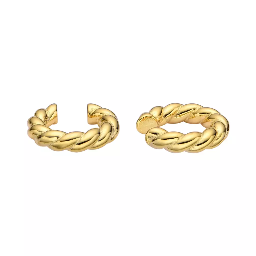 Earcuff Espiral Gold (Unidad)