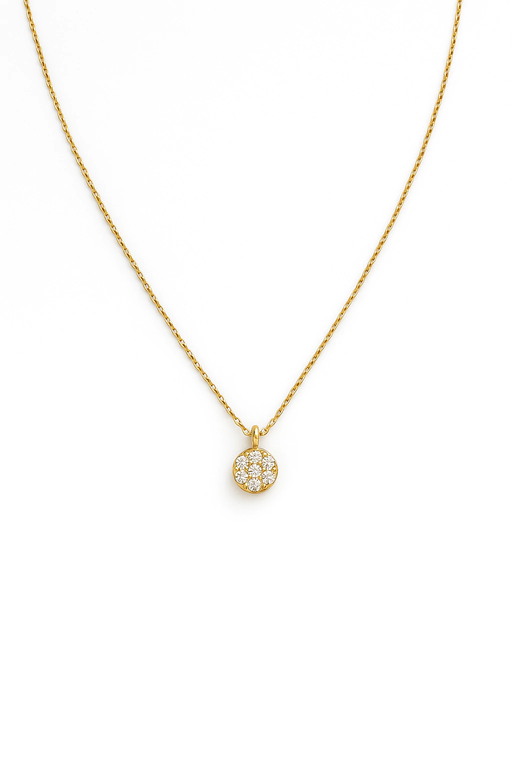 Cadena Shiny Coin Gold