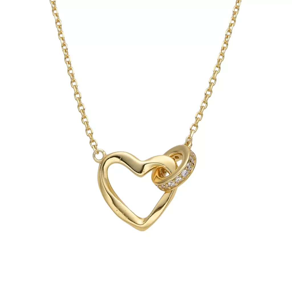 Cadena Heart Ring Gold