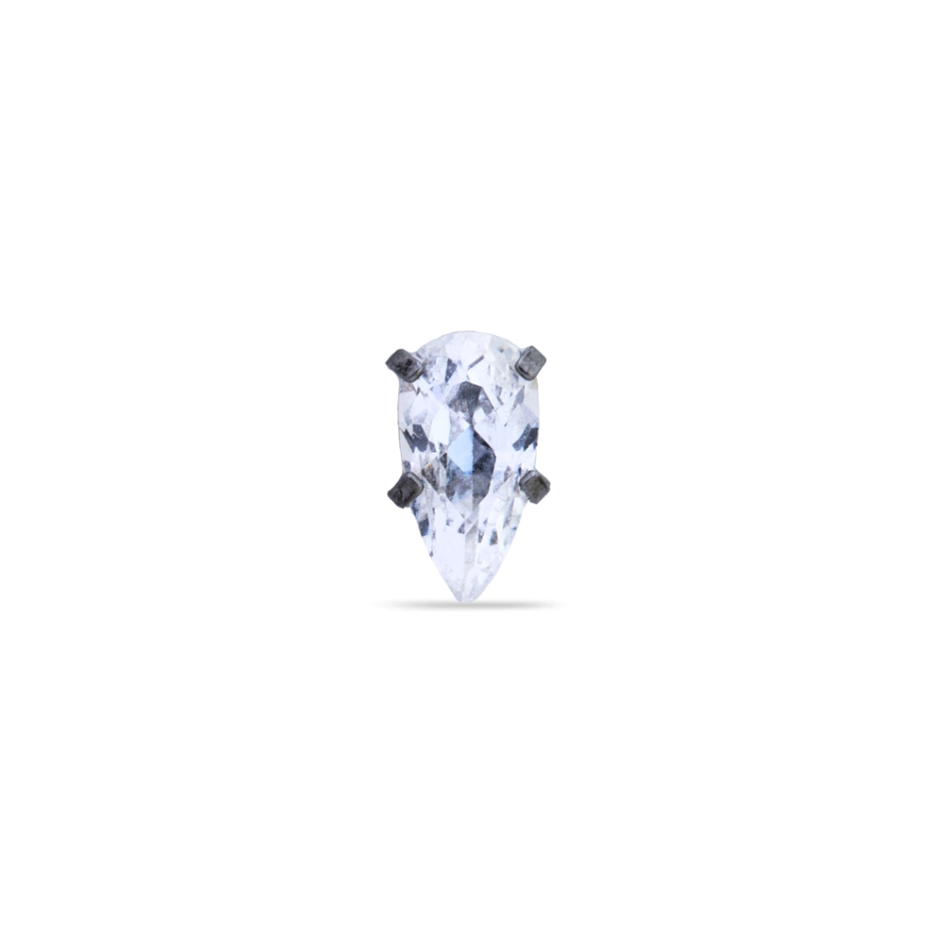 Labret Drop Zircon (Unidad)