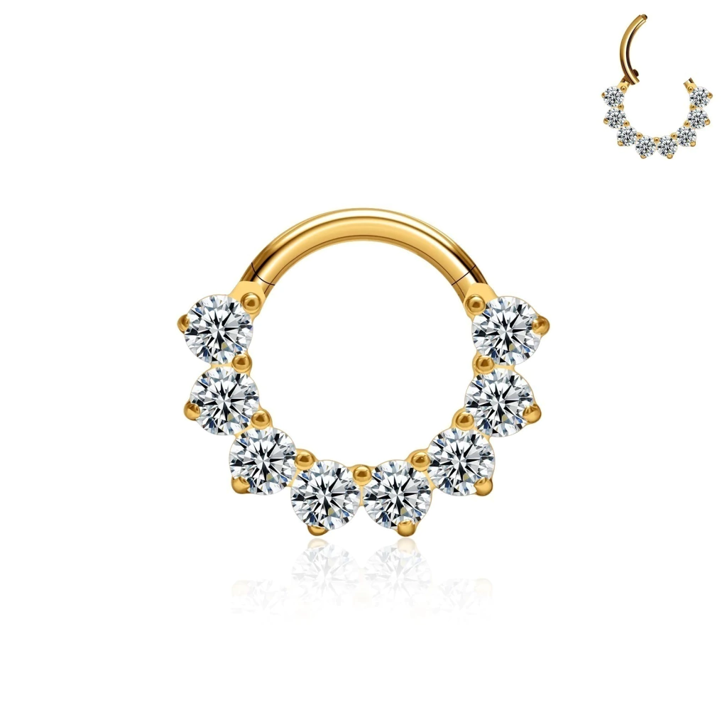 Argolla Clicker Camboya Gold (Unidad)