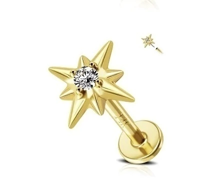 Labret Light Gold (Unidad)