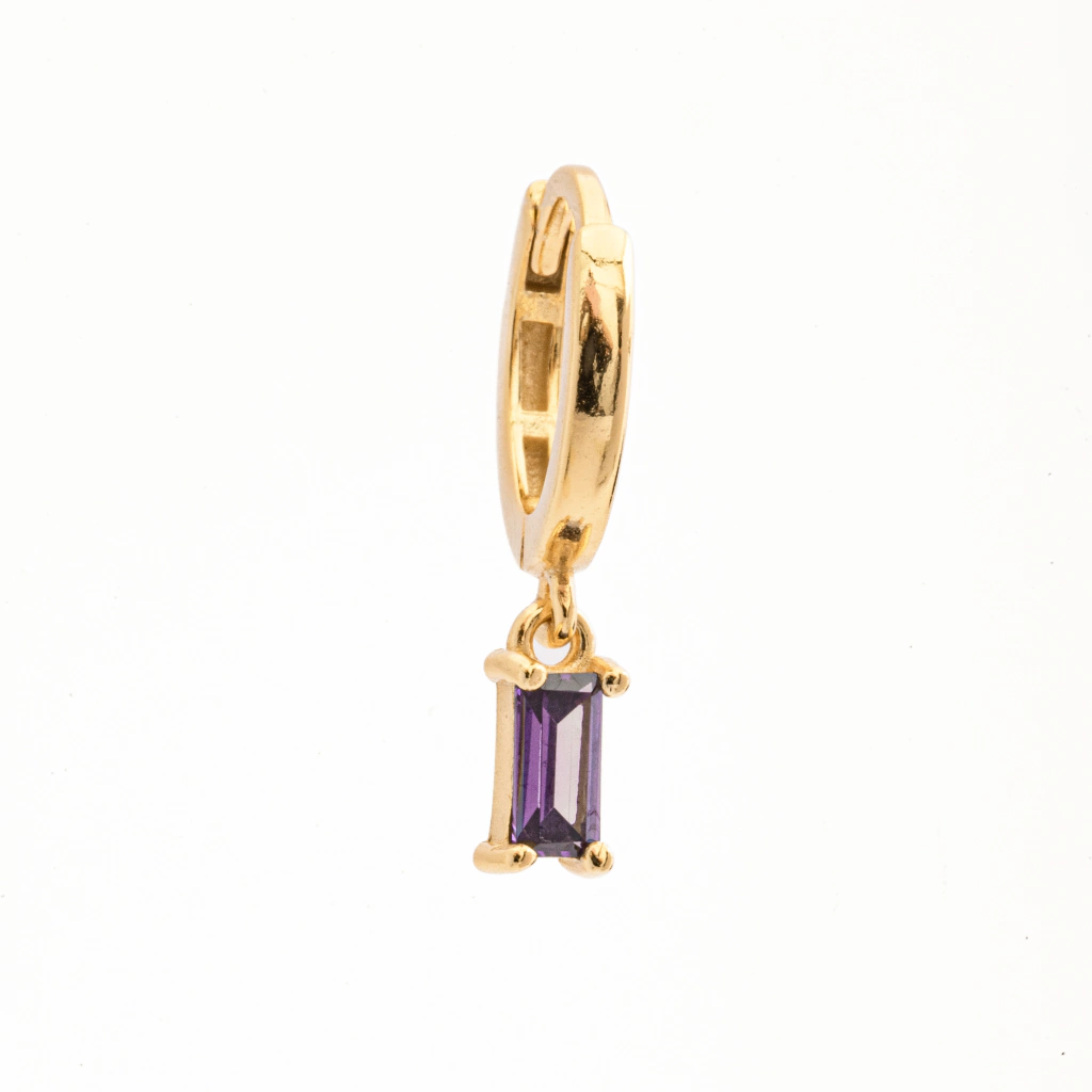 Argolla Cubana Ava Lila gold (unidad)