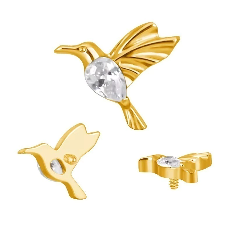 Labret Colibri Gold (Unidad)